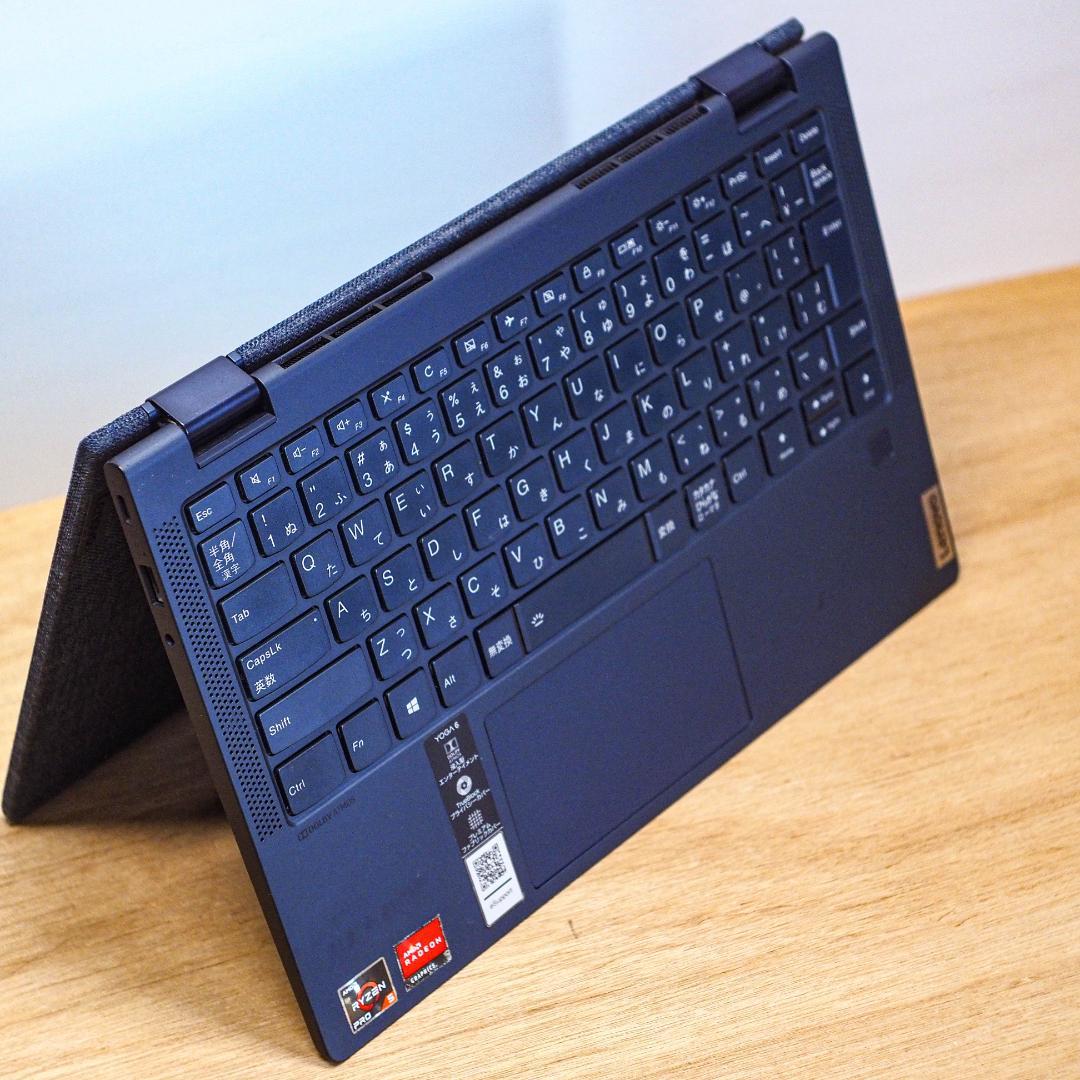 Lenovo Yoga 6、AMD Ryzen 5 PRO、 タッチディスプレイ