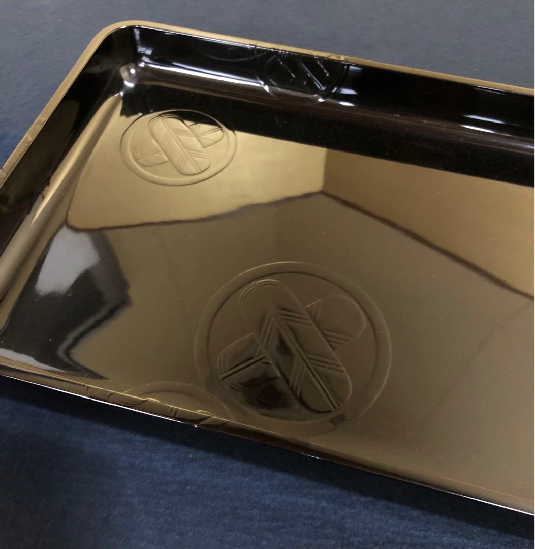 割引❗️《R》黒塗 小廣盆 紋 塗師 三木表悦 木製漆器 共箱 250905H3