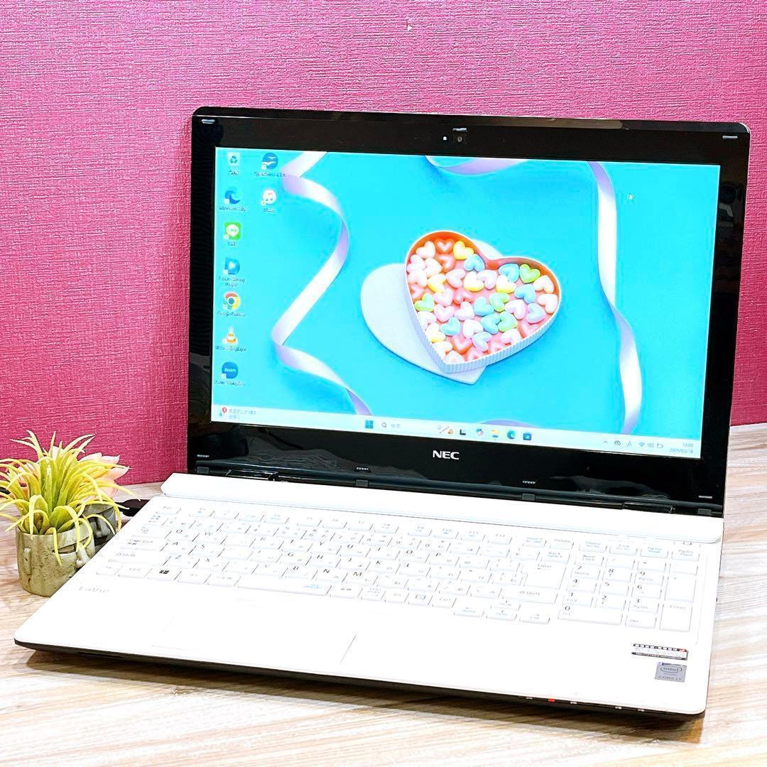 Win11✨Corei7✨8GB✨すぐ使えるノートパソコン✨カメラ付✨ブルーレイ