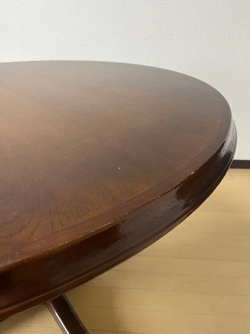 飛騨産業　キツツキ　穂高　ダイニングテーブル　円卓　USED