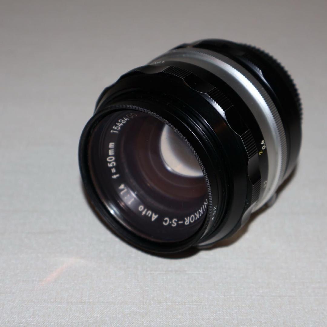 【美品】Nikon NIKKOR-S.C 50mm f1.4 単焦点レンズ