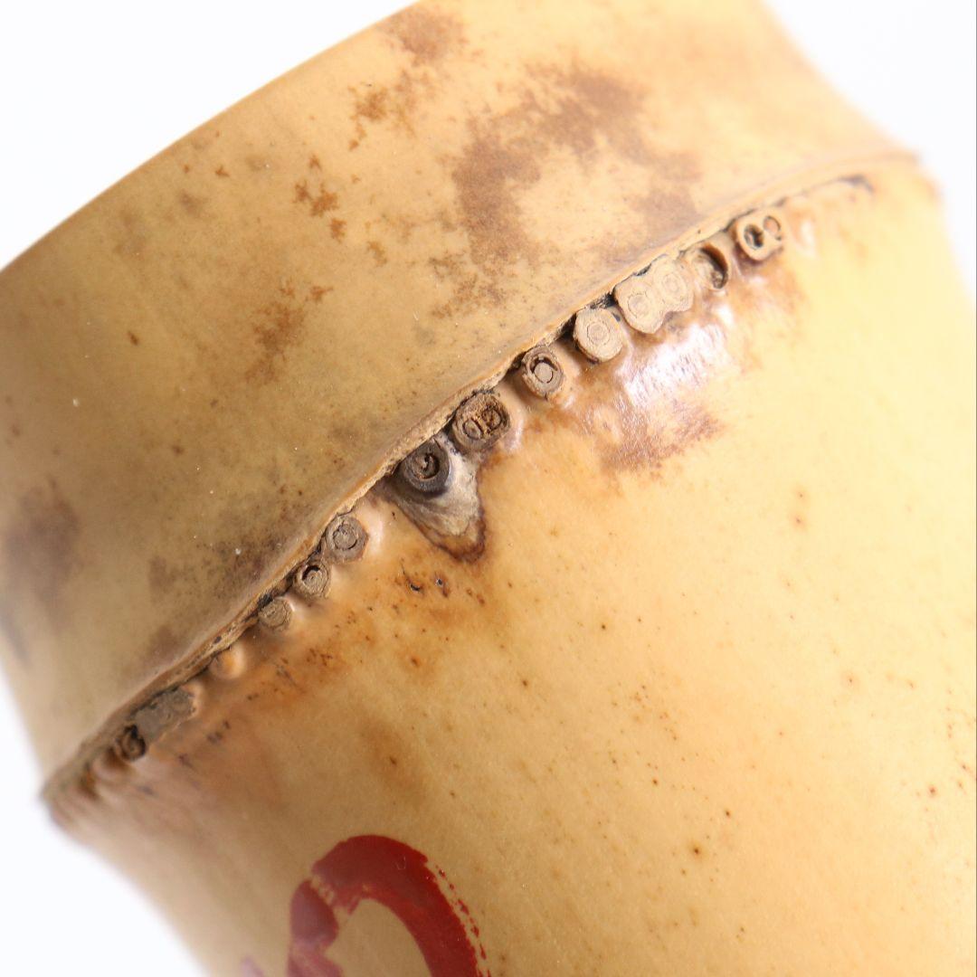 黒田正玄作 竹蓋置一双 裏千家十四代 淡々斎書付 花押 茶道具 共箱　V951