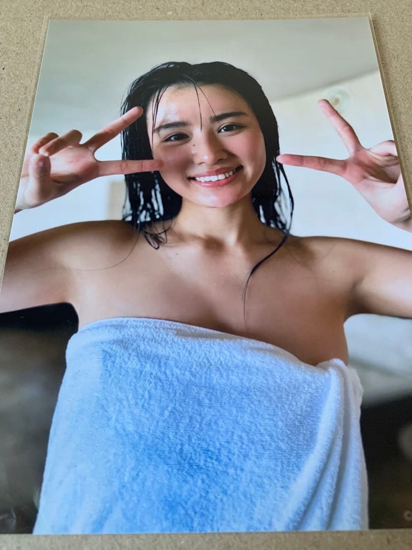 ①週刊プレイボーイ　直筆サイン本　サイン会　限定　豊島心桜　特典　生写真　2L判