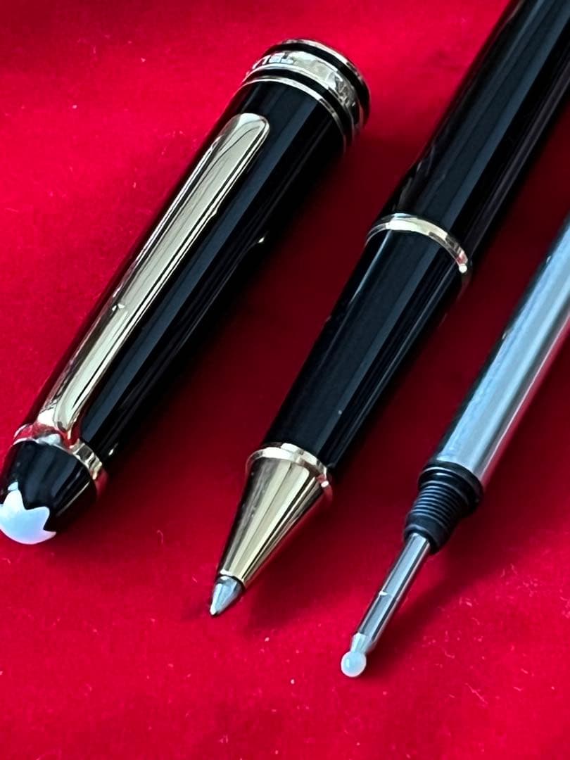 モンブランボールペンマイスターシュテュック ローラーボール❗️リフィル新品‼️