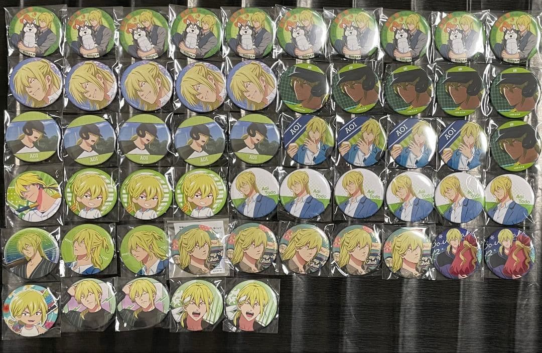 忘却バッテリー 藤堂葵 缶バッジ 55点 まとめ売り