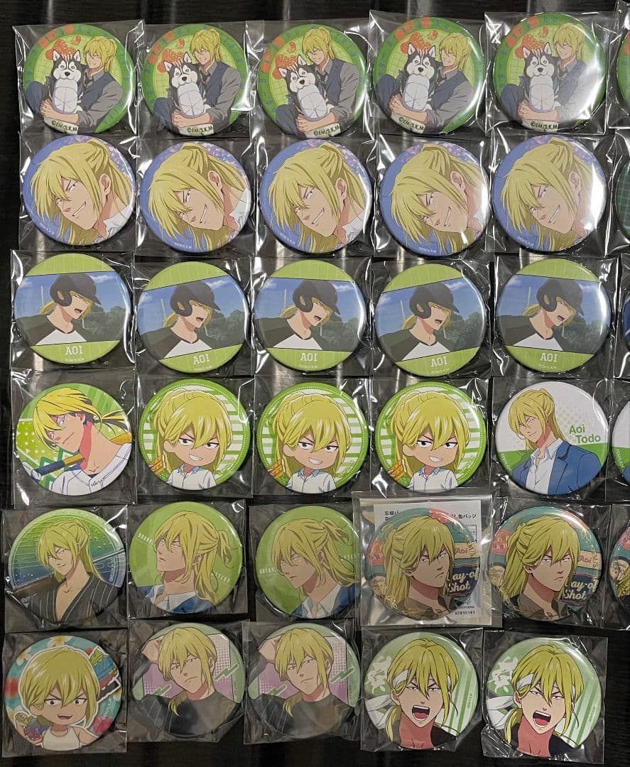 忘却バッテリー 藤堂葵 缶バッジ 55点 まとめ売り