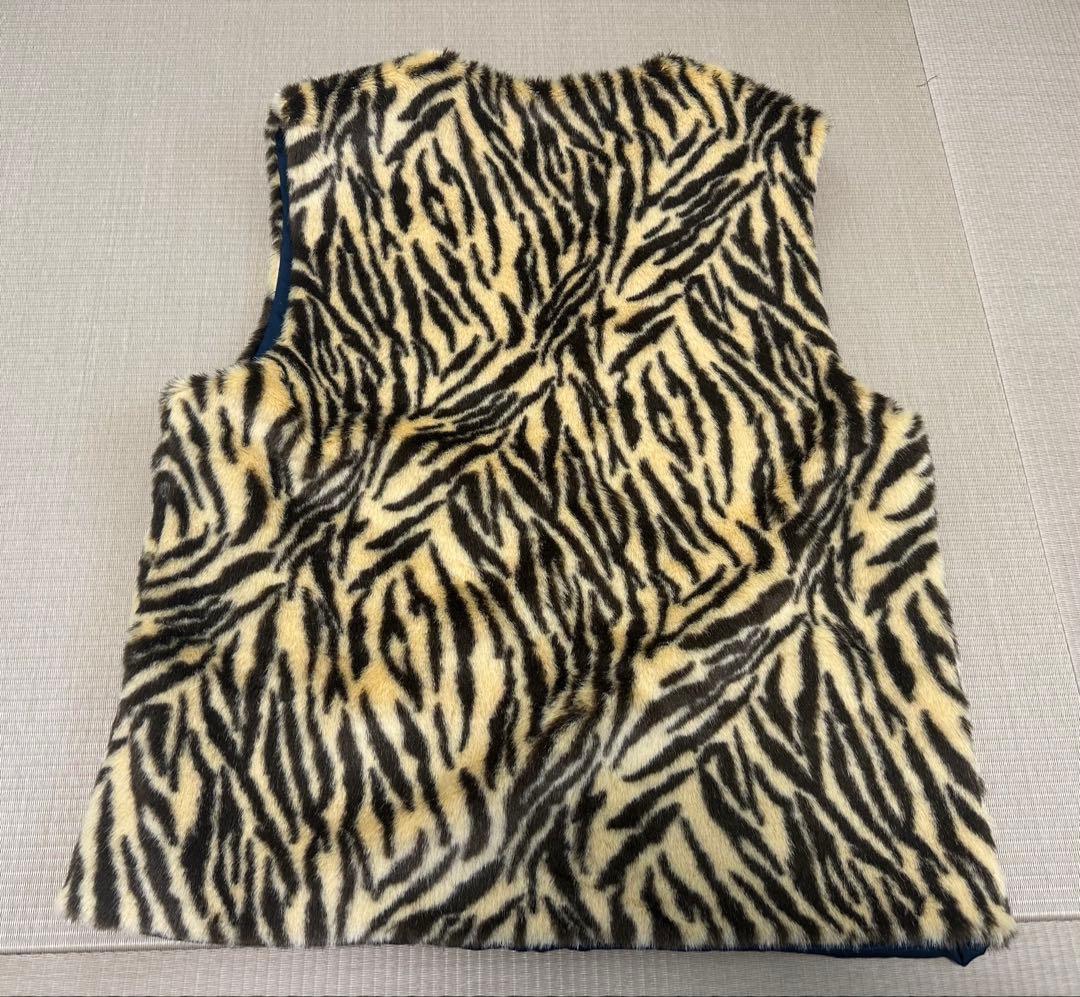 トップス THE GOOD OVERALLS FAKE FUR VEST