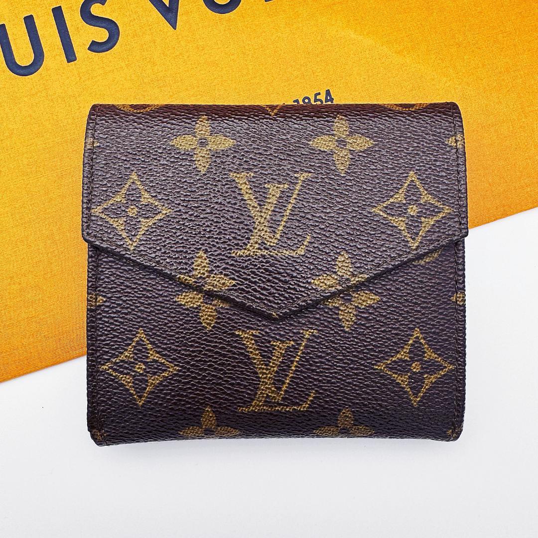 ルイヴィトン モノグラム ポルトモネビエ・カルトクレディ 二つ折り財布