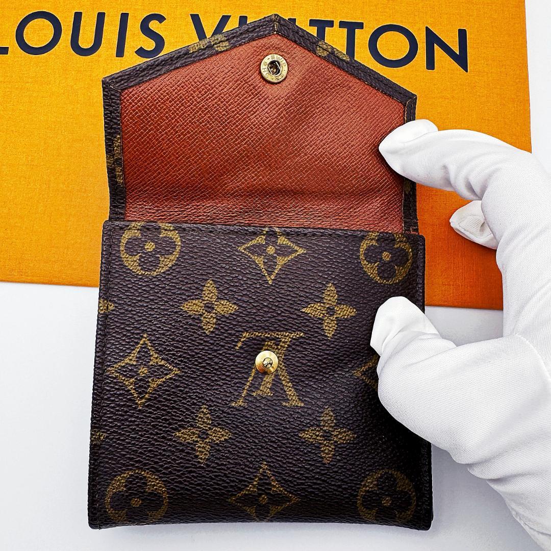 ルイヴィトン モノグラム ポルトモネビエ・カルトクレディ 二つ折り財布