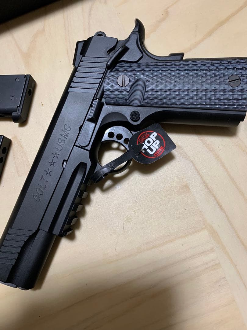 概ね美品 東京マルイ M45A1 ブラック ガスブローバック　マガジン計2本