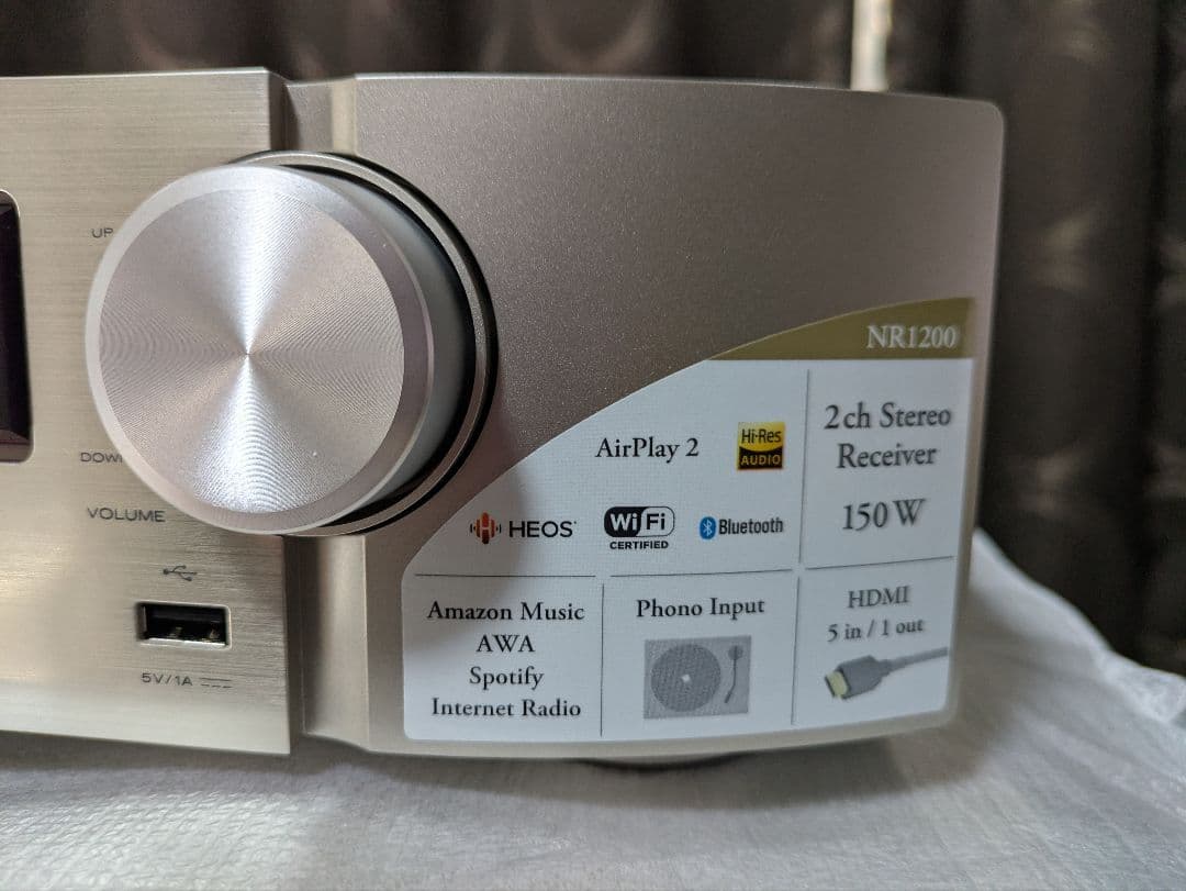 マランツ．ネットワークオ―ディオレシ―バ―ＮＲ１２００