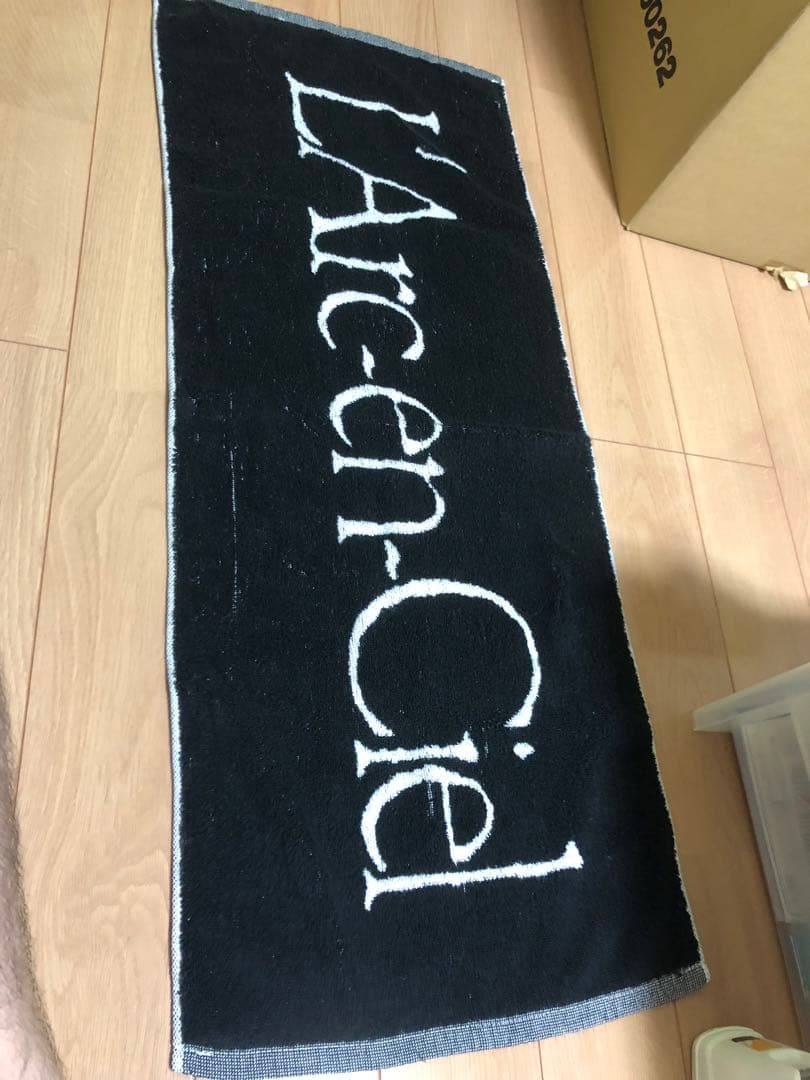 未使用品 ラルクアンシエル 旧ロゴタオル　L'Arc en Ciel