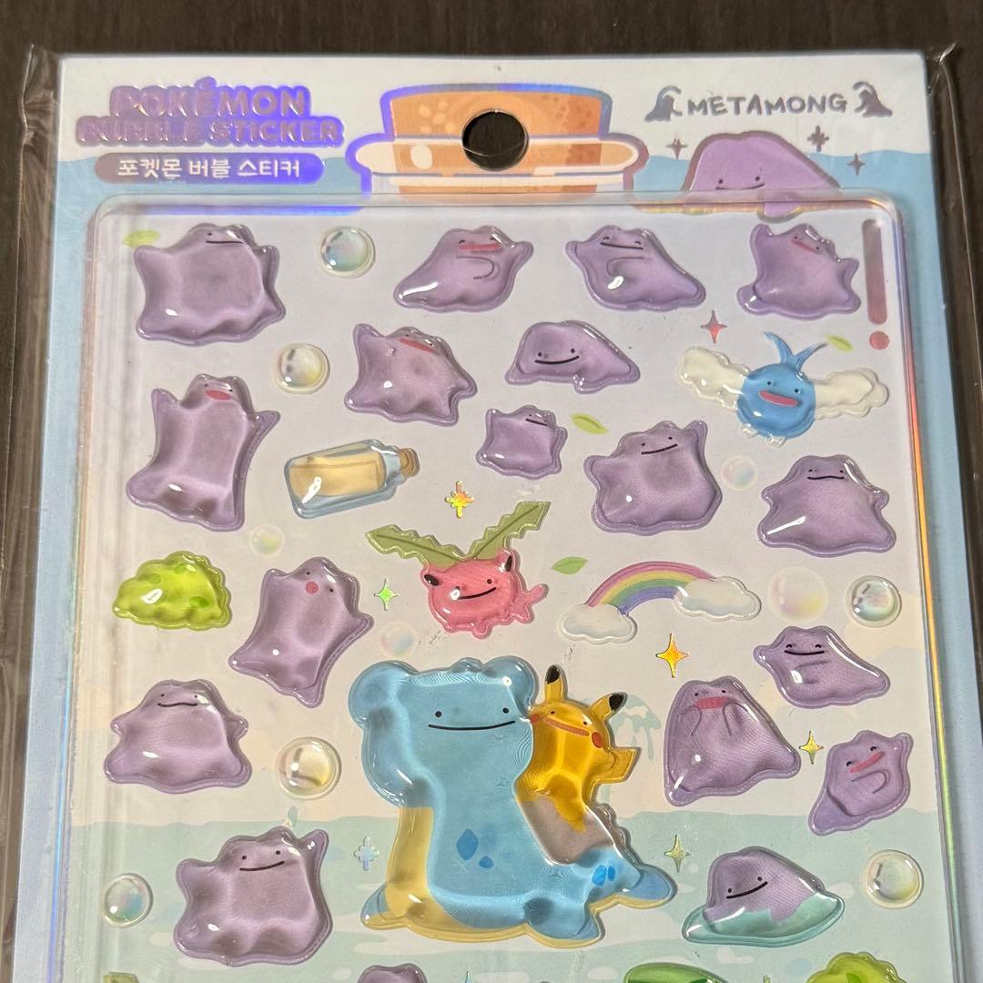 韓国限定 メタモン バブルステッカー 正規品