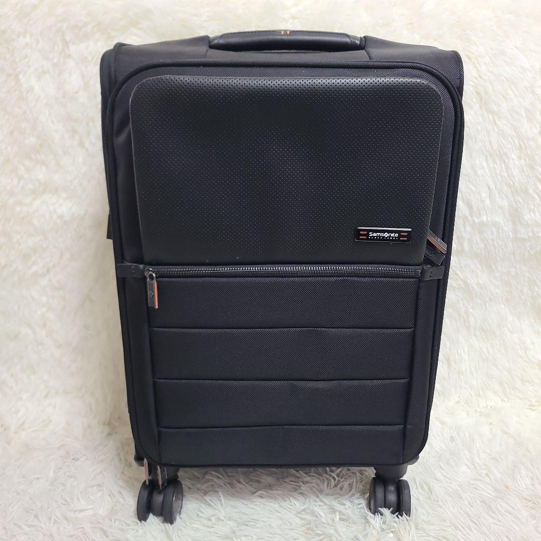 美品　Samsonite　BLACK LABEL キャリーケース　軽量　黒