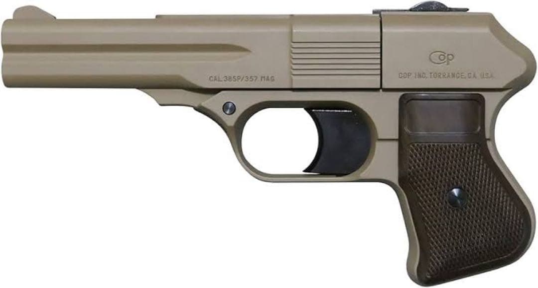 オリーブドラブ ハンドガン 木目調hwグリップ仕様　　 FDE HWモデル