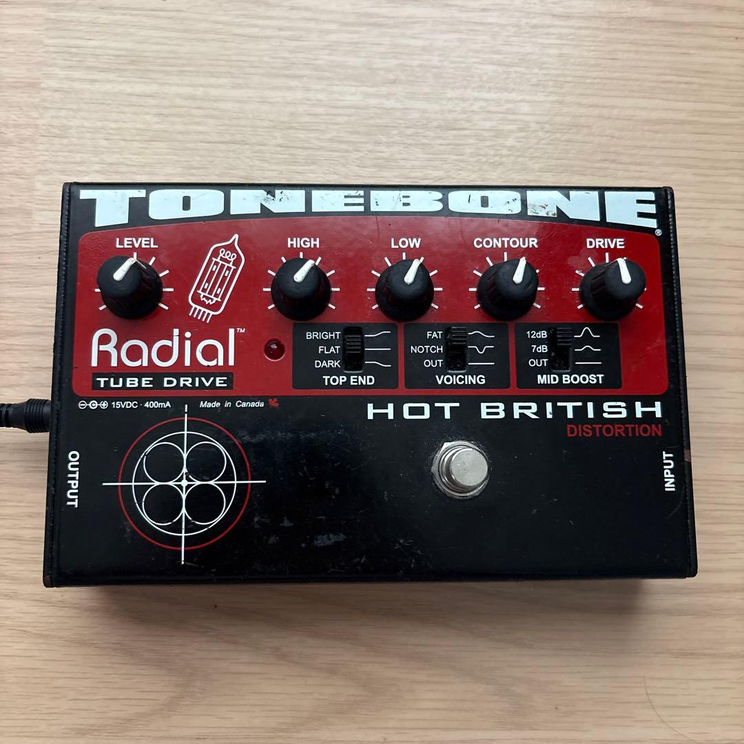 radial tonebone hotbritish ディストーション
