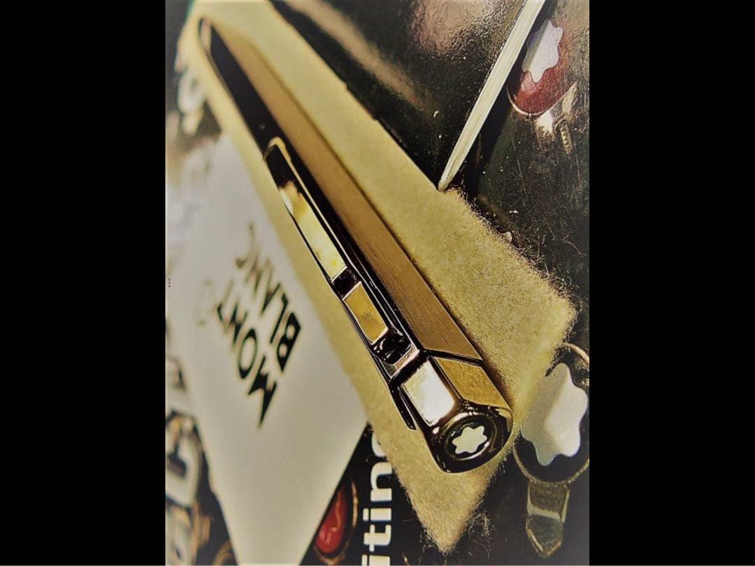 １本は欲しい総金張りのチタンボディ★稀少な価値ある逸品No20280★モンブラン