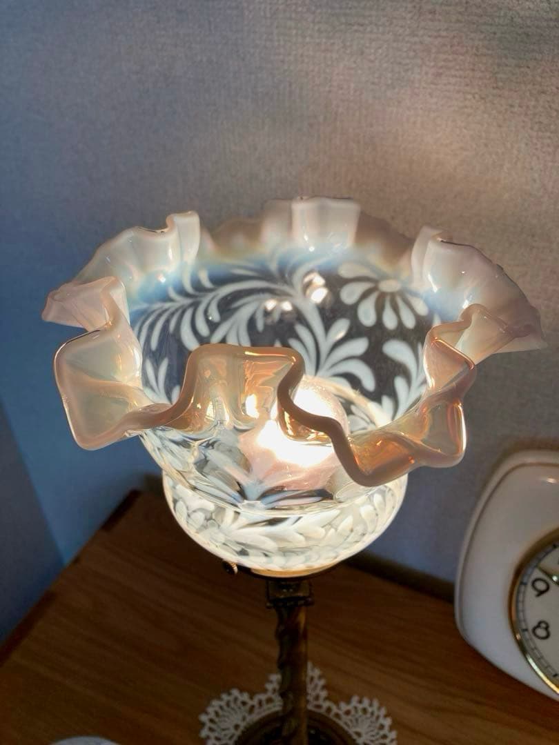 フェントン　ランプシェード2ペア（ご予約）　アンティーク