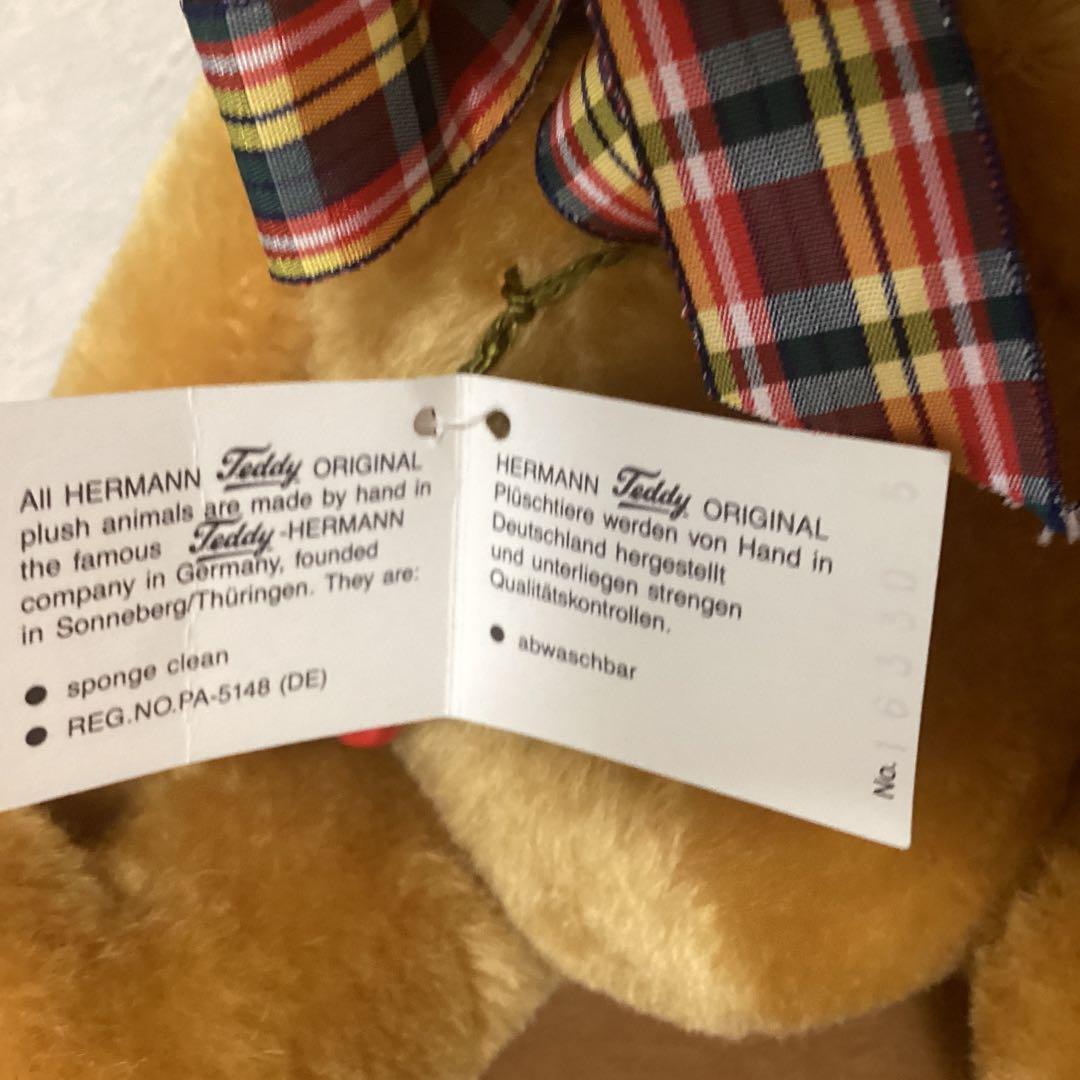 HERMANN teddy ORIJINAL ドイツ製　シリアルNO16330
