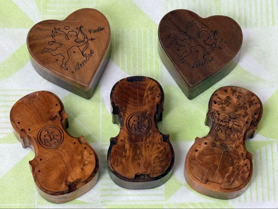 【美品】ボガーロ＆クレメンテ 松脂 5個セット（Violin用）