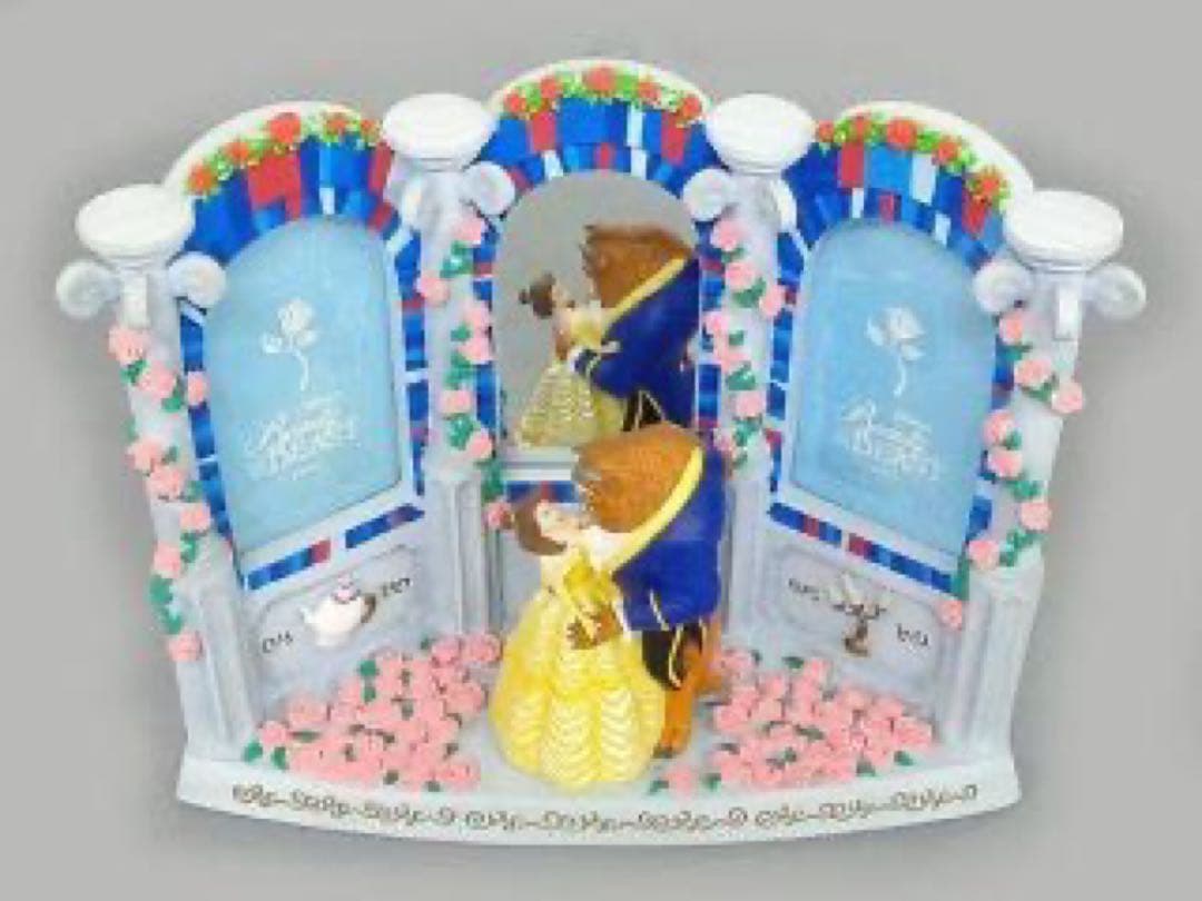 美女と野獣　ベル & ビースト　フォトフレーム　ディズニーストア