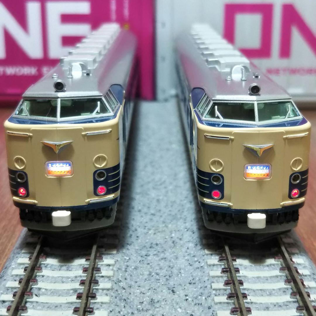 Nゲージ KATO 583系 485系組み込み 団体臨時列車再現セット