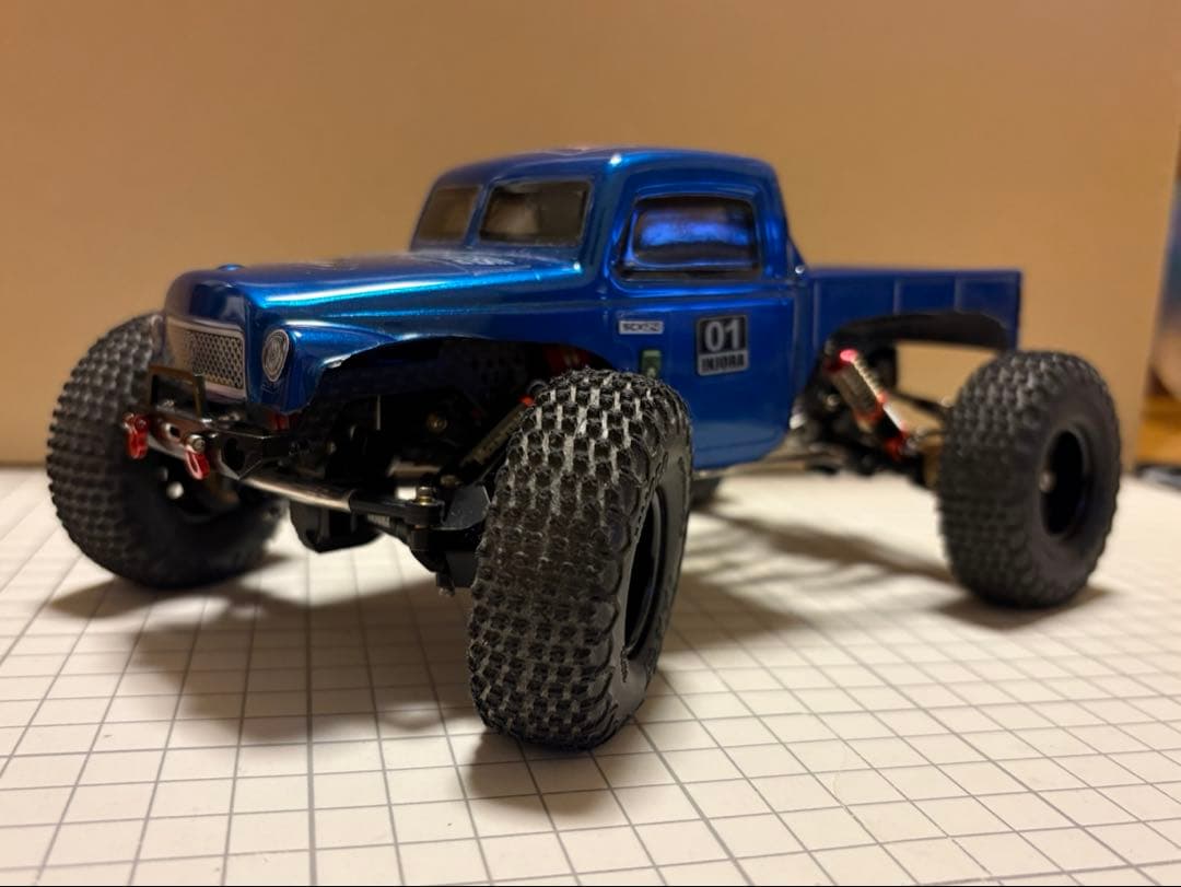 Axial scx24 オリジナルフレームLCG&4WS仕様