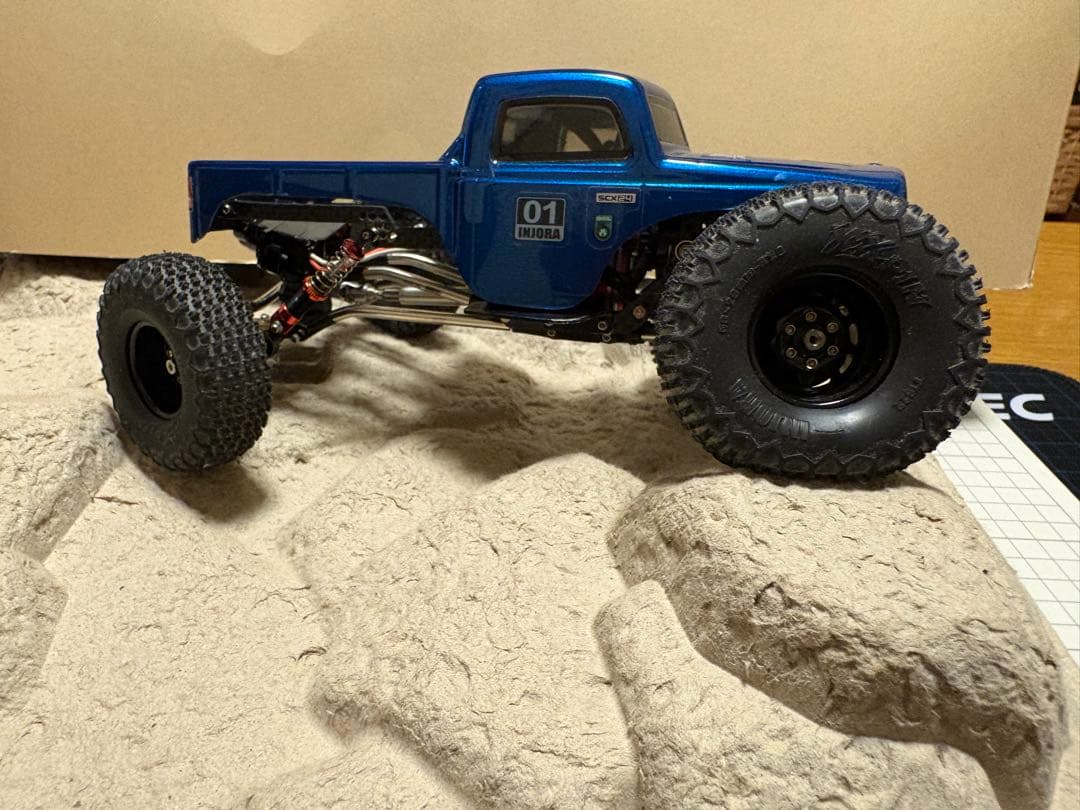 Axial scx24 オリジナルフレームLCG&4WS仕様