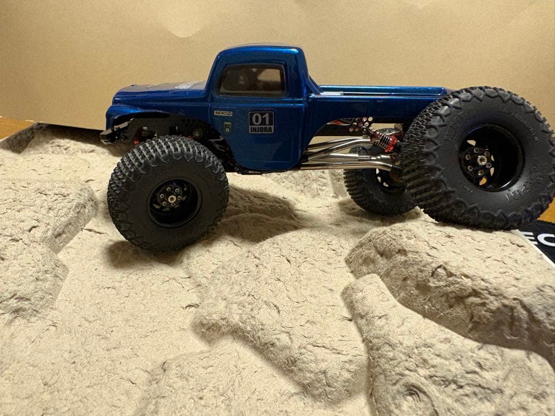 Axial scx24 オリジナルフレームLCG&4WS仕様