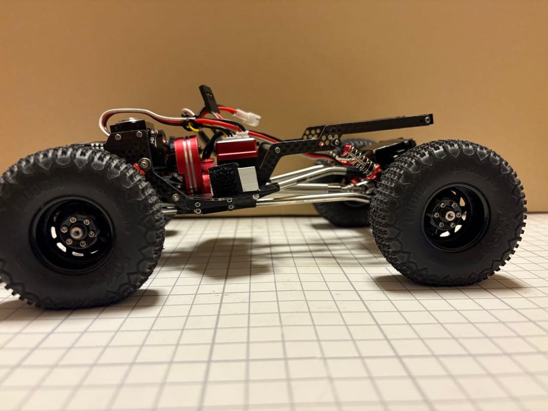 Axial scx24 オリジナルフレームLCG&4WS仕様