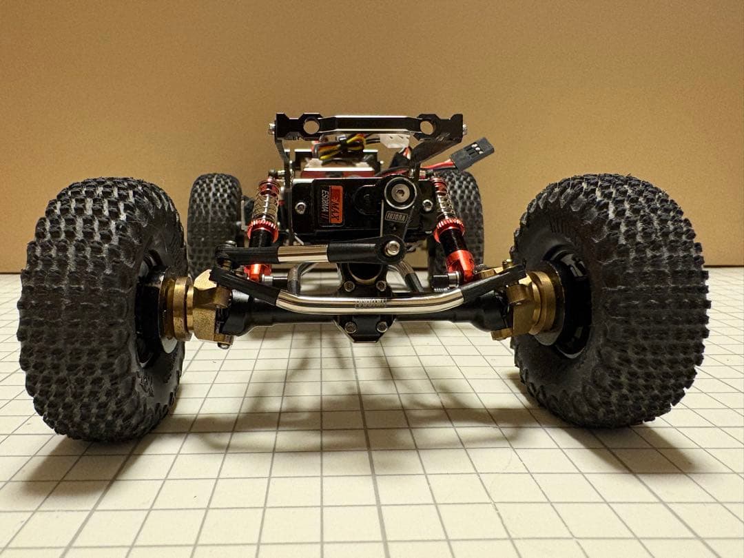 Axial scx24 オリジナルフレームLCG&4WS仕様