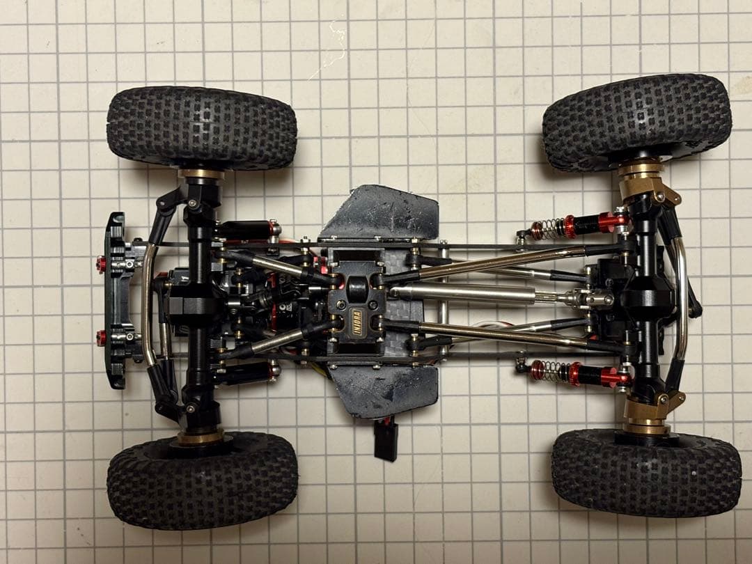 Axial scx24 オリジナルフレームLCG&4WS仕様