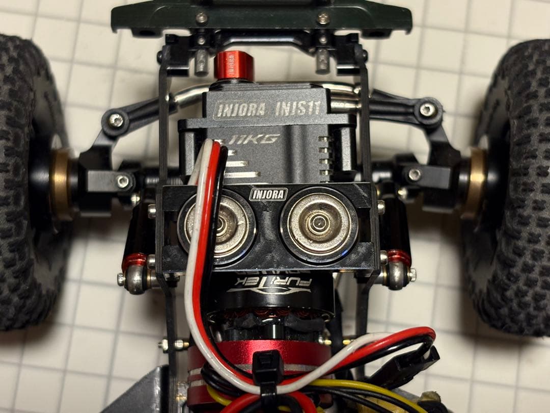 Axial scx24 オリジナルフレームLCG&4WS仕様