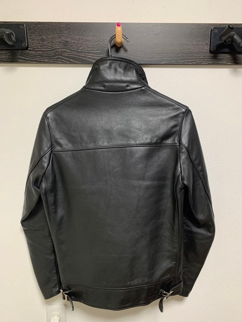 666 ライダース LJM-9 シングルライダース　36 黒　ステアハイド