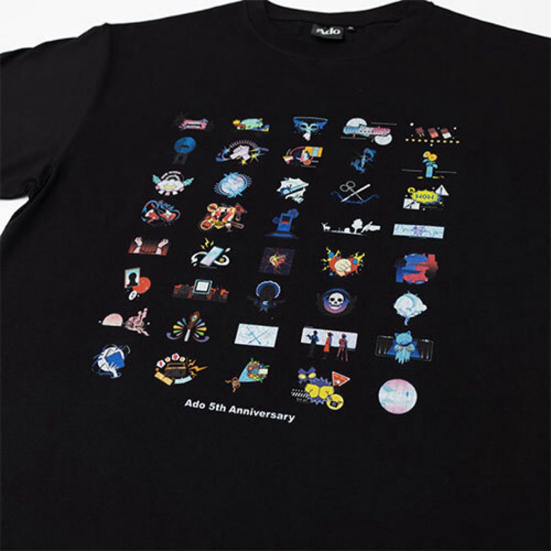 Ado ベストアルバム グラフィックTシャツ L ポップアップ 新品5th 限定