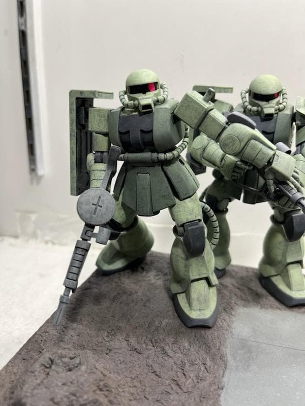 機動戦士ガンダム 名シーン再現 ガンプラ ジオラマ完成品 ガンダム 大地に立つ