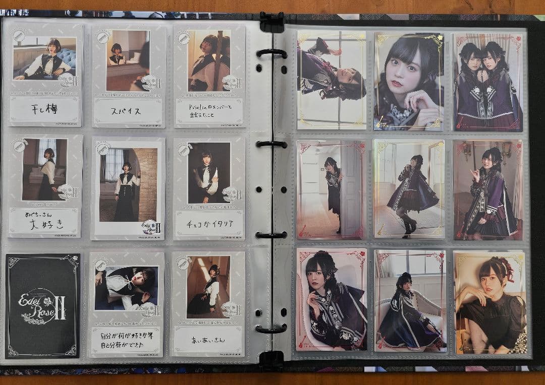 Edel Rose　バンドリ Roselia　バインダーセット