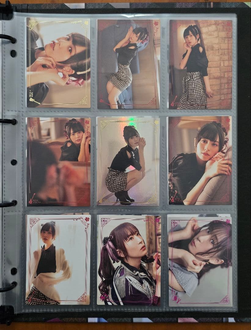 Edel Rose　バンドリ Roselia　バインダーセット