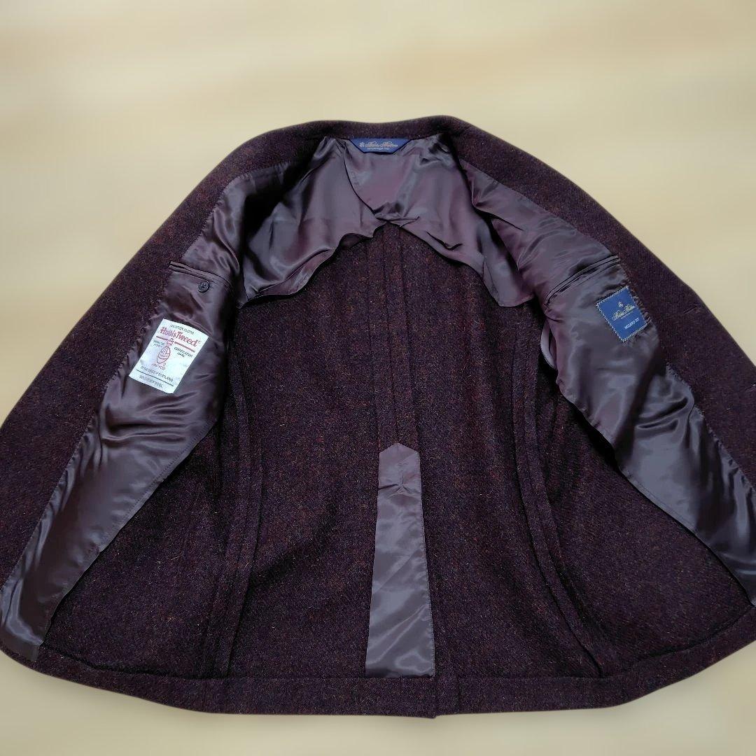 Brooks Brothersハリスツイード テーラードジャケット　42SHT