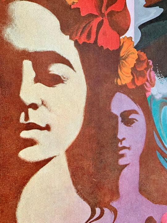 David  TWAハワイアン販ビンテージ オリジナルポスター