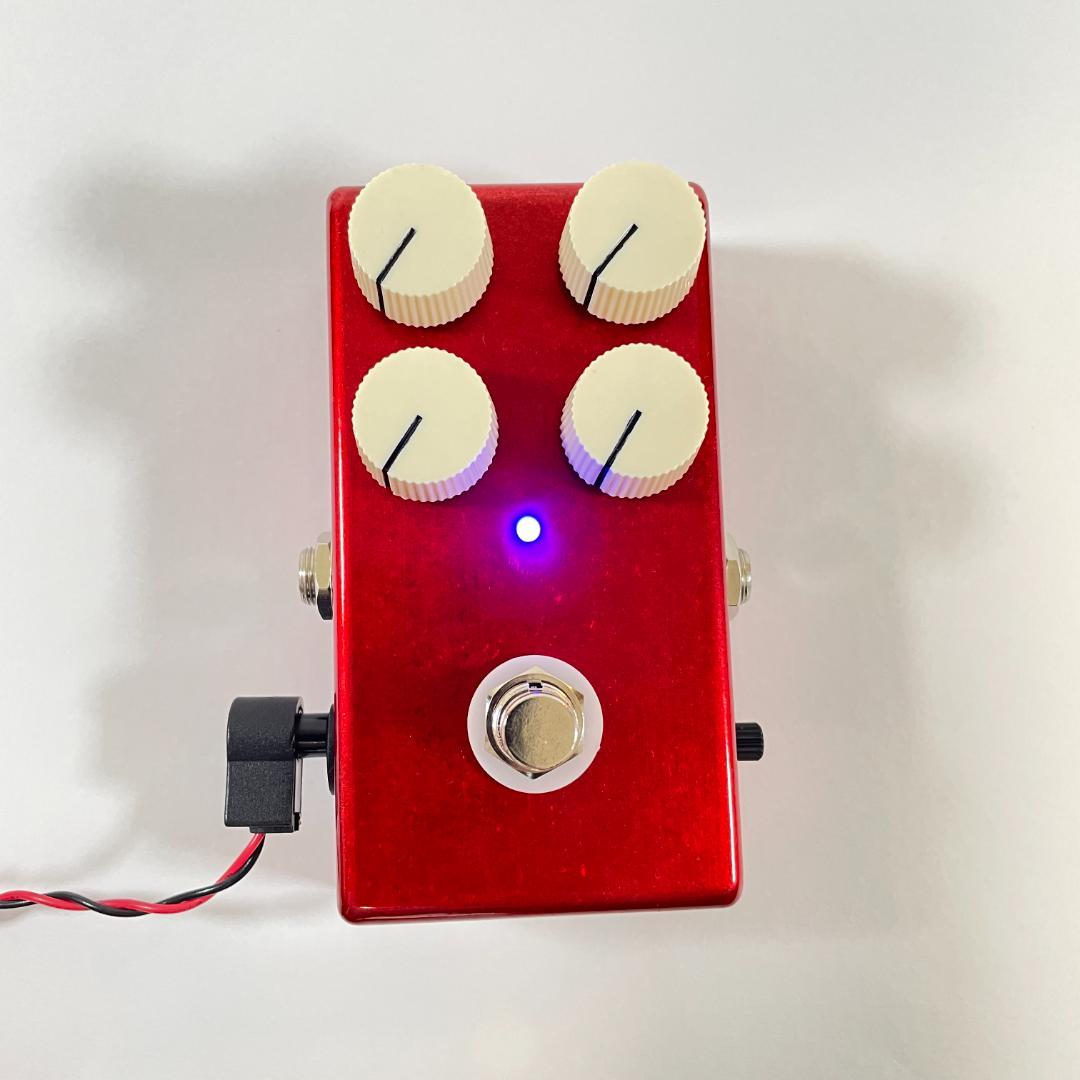 Jan Ray クローンペダル Mod ジャンレイ（キャンディーレッド）