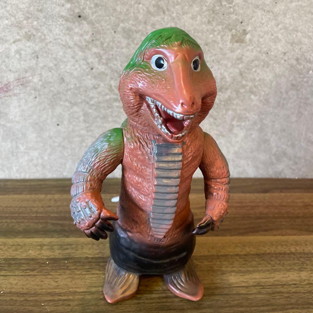 マスダヤ　スペクトルマン　モグネチュードンソフビ　当時物　落書き無し