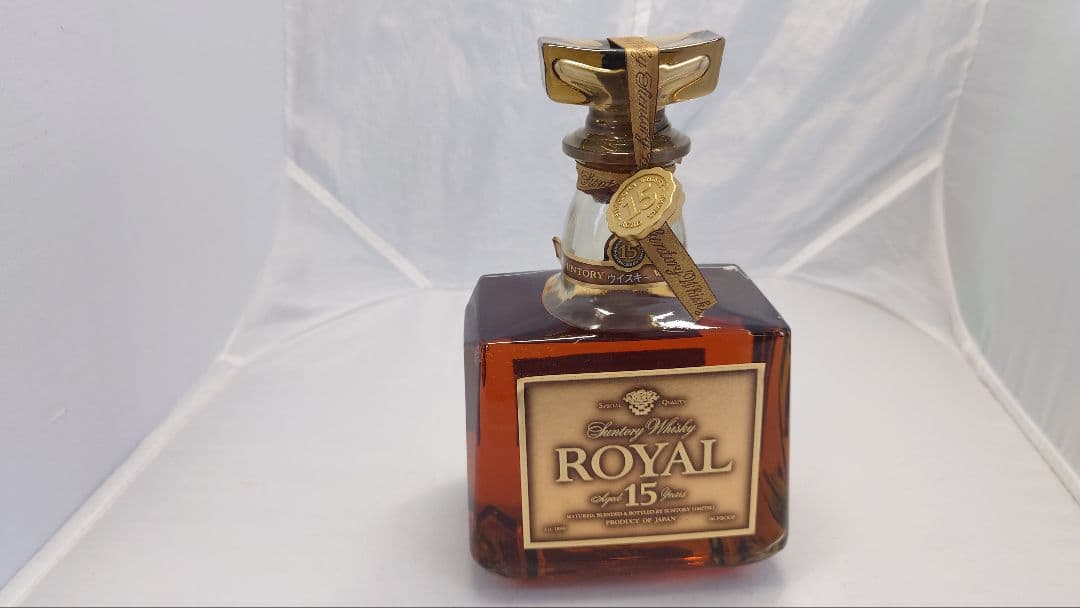 サントリー　ローヤル15年　ゴールドラベル　750ml　43%　ウイスキー　箱付