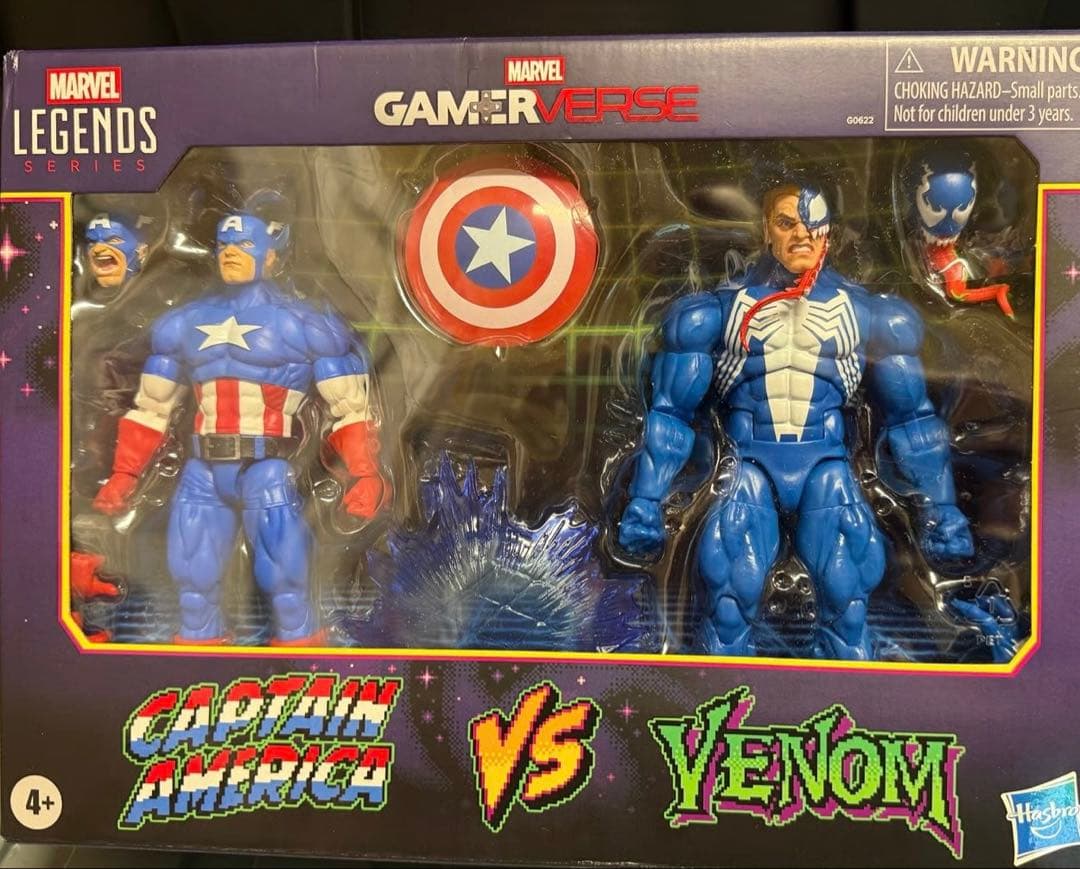 マーベルレジェンド　ゲームバース　キャプテンアメリカ　ヴェノム