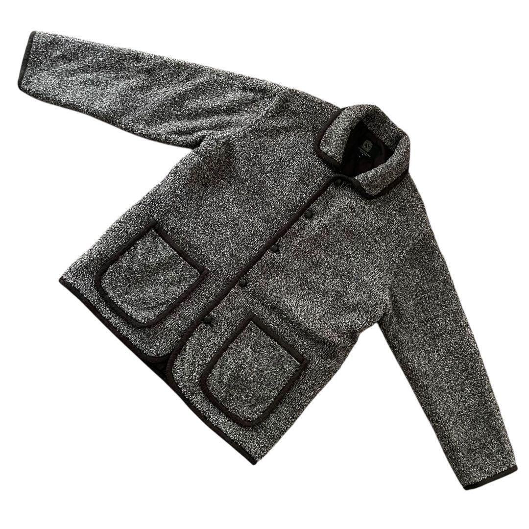 【美品】Vintage 90s 中綿キルティング パイピング ボアジャケット