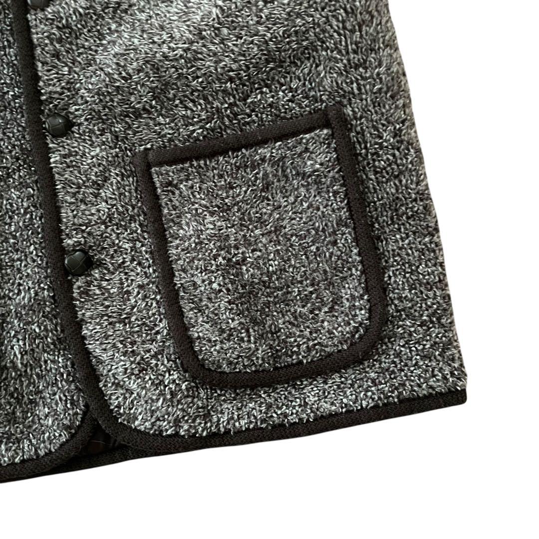 【美品】Vintage 90s 中綿キルティング パイピング ボアジャケット