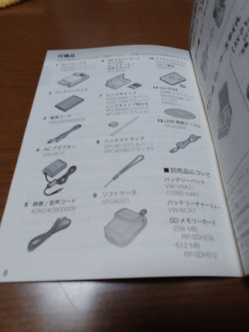 Panasonic　SV-AV100　D-snap SDマルチカメラ