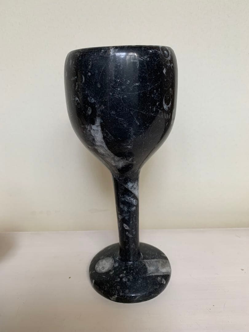 化石入り天然石　 置物