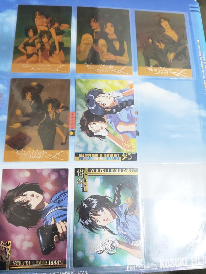 ☆２０２枚　逮捕しちゃうぞ　バインダー＋トレーディングカード　まとめて