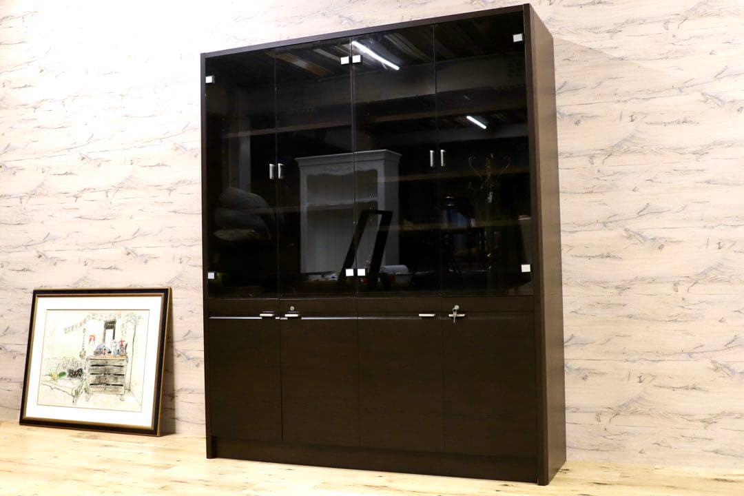 GMGS24○天童木工 / Tendo オフィス 書斎 本箱 棚 書棚 飾り棚